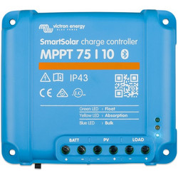 Ρυθμιστ΄ής Φορτισης Φωτοβολταϊκού Victron MPPT Smart Solar 75/10