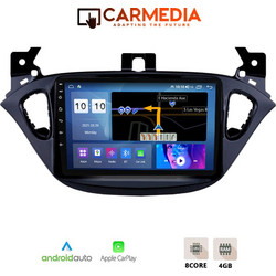 Carmedia CMDU409-3 Opel Corsa E 2014-2021 Ηχοσύστημα Αυτοκινήτου με Οθόνη Αφής & GPS