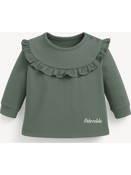 Μπλουζάκι Μακρυμάνικο Monochrome Venere Green 80106620002