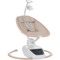 KikkaBoo BeeMoove Relax Μωρού Κούνια με Μουσική έως 9kg Μπεζ
