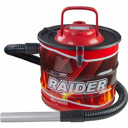 Raider RD-WC02N Σκούπα Στάχτης 1000W με Κάδο 18lt