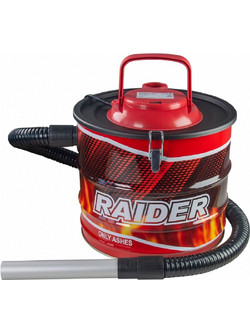 Raider RD-WC02N Σκούπα Στάχτης 1000W με Κάδο 18lt