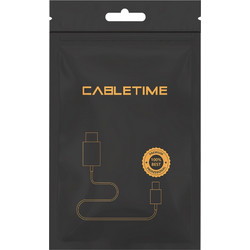 Cabletime Καλώδιο HDMI 2.0 HDMI Male to HDMI Male 3m Black 5210131039076