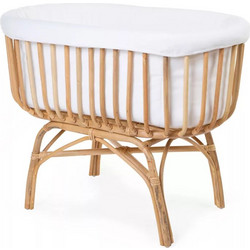 Κάλυμμα για Λίκνο Rattan Childhome - Off White