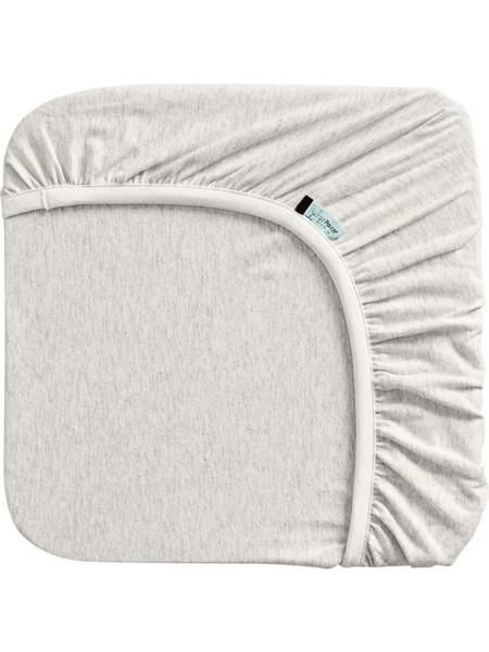 ergoPouch Βρεφικό Σεντόνι Βαμβακερό 70x140 Grey Marle