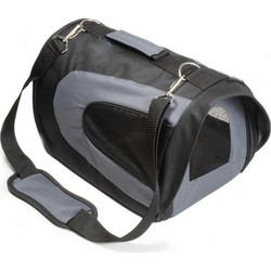 Record Borsa MD Τσάντα Μεταφοράς Σκύλου Γκρι 36x22x25cm