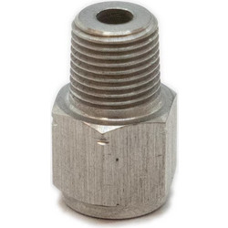 LinkECU ADABSP 101-0199 Adapter M10x1 Female to 1/8 BSP Male - Stainless Steel Sensors - Pressure