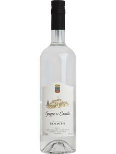 GRAPPA DEL CASTELLO CASTELLO BANFI 700ML