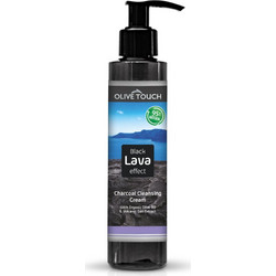 Propharm Olive Touch Black Lava Effect Charcoal Cream Λάδι Ντεμακιγιάζ 150ml