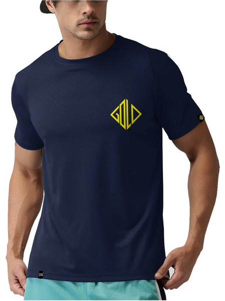 T-shirt GOLD blue- GoldTouch Wear