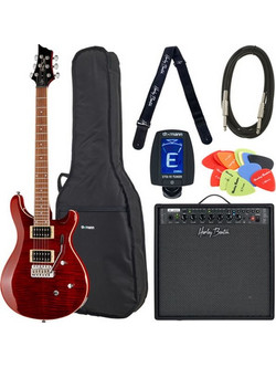 Harley Benton CST-24T Black Cherry Fl Set