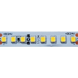 Aca Αδιάβροχη LED Ταινία 5m 9.6W/m 1650lm/m 24V DC IP65 4000K 10mm με SAMSUNG CHIP (24968040PC)