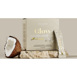 Wellexir Glow Coffee Collagen Creamer Vanilla 30 Φακελάκια