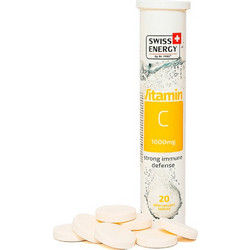 Swiss Energy Vitamin C 1000mg 20 Αναβράζοντα Δισκία