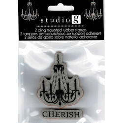 Σφραγίδα Studio G Cherish 3.5x 4 εκ 2τμχ