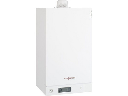Viessmann Vitodens 100-W 26kW ZNX Επιτοίχιος Λέβητας Αερίου Συμπύκνωσης με Καυστήρα 22355kcal/h