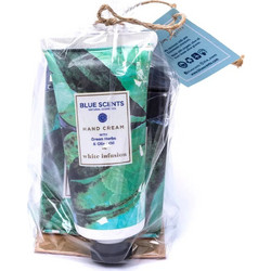 Blue Scents White Infusion Hand Cream 50ml + Luxury Soap 135gr
