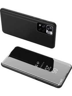 Hurtel Clear View Case flip cover for Huawei nova 8i black - (Clear View Huawei Nova 8i/Honor 50 Lite Black)