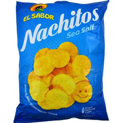 Σνακ Καλαμποκιού Με Αλάτι El Sabor Nachitos With Sea Salt