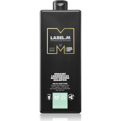 Label.m Organic Moisturising Lemongrass Σαμπουάν για Όγκο για Ξηρά Λεπτά & Ταλαιπωρημένα Μαλλιά 1lt
