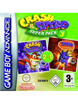 Crash & Spyro Superpack Vol 3 Used GBA