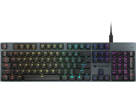 Cougar Luxlim Μηχανικό Gaming Πληκτρολόγιο RGB Black