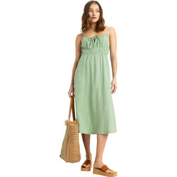 Roxy Waiting Line Midi Καλοκαιρινό Καθημερινό Φόρεμα Lime ERJWD03699-GHY0