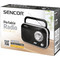 Sencor SRD 210 Black / Silver Sencor SRD 210 Black / Silver