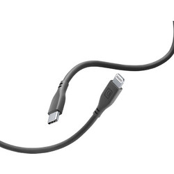 Cellular Line Soft USB-C to Lightning Cable 1.2m Black USBDATASOFTC2LMFIK