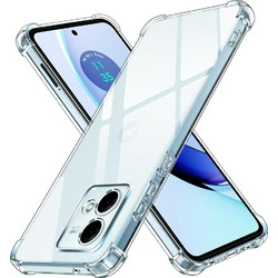 Techsuit Motorola Moto G84 Θήκη Σιλικόνης Διάφανο (Shockproof)