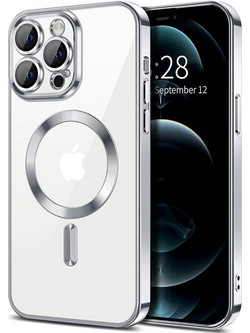 Techsuit - Luxury Crystal MagSafe - iPhone 12 Pro Max - Silver