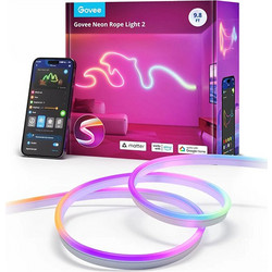 Govee H61D3 Neon Rope Light 2 RGBIC Wi-Fi + Bluetooth 3m White (H61D3)