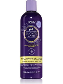 Hask Blonde Care Purple Toning Σαμπουάν για Προστασία Χρώματος & Επανόρθωση για Βαμμένα Μαλλιά 355ml