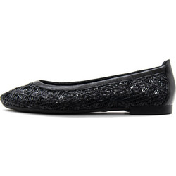 LEATHER FLAT BALLERINAS WOMEN MOURTZI
