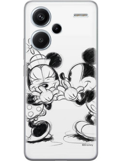 Disney Θήκη Xiaomi Redmi Note 13 Pro+ 5G Mickey and Minnie Full Print Secret White