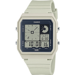 Casio Ψηφιακό Ανδρικό Ρολόι Χρονογράφος με Μπεζ Λουράκι LF-20W-8AEF