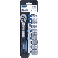 HYUNDAI Σετ Καρυδάκια με Καστάνια 3/8" 59632 12 τεμάχιων