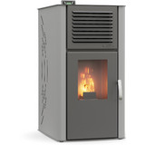 Thermogatz Idro GSP 33 Beige Σόμπα Pellet Καλοριφέρ 33kW