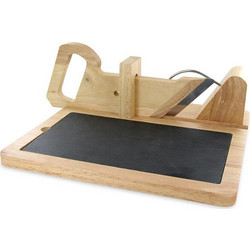 Cook Concept Επιφάνεια Κοπής Ξύλινη Μαύρη 29.2x28.7cm 369300003 3561869232126