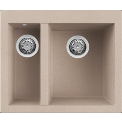 Elleci Quadra 150 Ένθετος Νεροχύτης Γρανίτη Avena 59x50cm