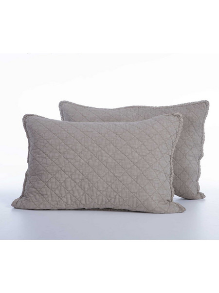 ΜΑΞΙΛΑΡΟΘΗΚΕΣ ΣΕΤ 2 ΤΕΜΑΧΙΩΝ BRUNNO 52Χ72 NEF-NEF HOMEWARE LINEN