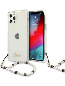 Guess iPhone 12 Pro Max Θήκη White GUHCP12LKPSWH
