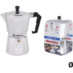Quttin 9 S2202065 Μπρίκι Espresso 9Cups Inox