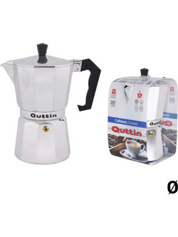 Quttin 9 S2202065 Μπρίκι Espresso 9Cups Inox