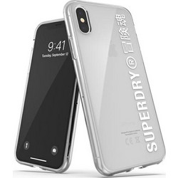 SUPERDRY Snap Iphone X/Xs Clear Casebialy/White - (41576)