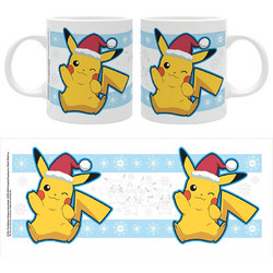 Gb Eye Pokemon Pikachu Santa Christmas Mug