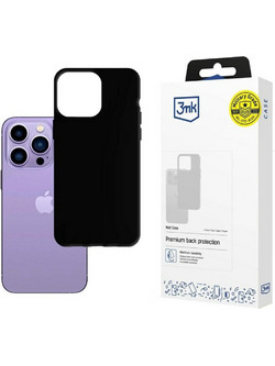 3mk Matt Back Cover Black (iPhone 14 Pro)