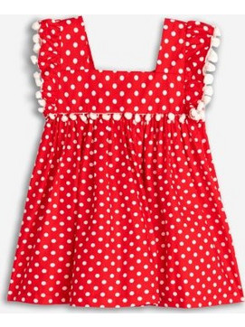 Βρεφικό φόρεμα for Funky Kids κορίτσι 6-24 μηνών 125-929114-1 Κόκκινο