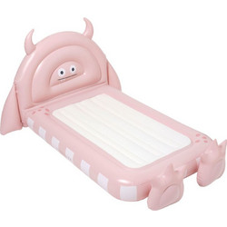 SunnyLife Παιδικό Φουσκωτό Στρώμα Ύπνου Bed Monster Pink 185x145x80εκ