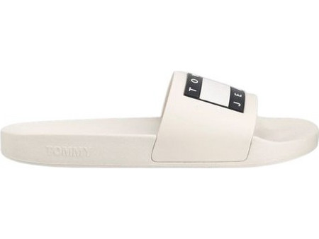 Tommy Hilfiger - Ανδρικές Παντόφλες Pool Slides EM0EM01191-TCR Εκρού